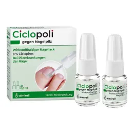 Ciclopoli kynsien sientä vastaan, 2X6,6 ml