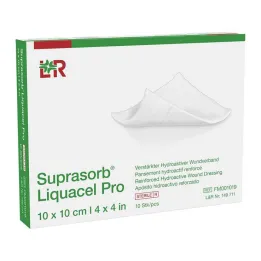 Suprasorb Liquacel Pro 10x10 cm kompressit, 10 kpl
