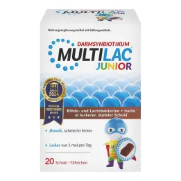 Multilac Synbiotic Junior tabletit, 20 kpl