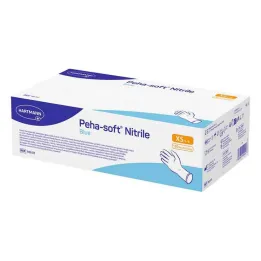 Peha-Soft nitriilinsiniset tutkimushanskat ei-steriilit pf XS, 150 kpl