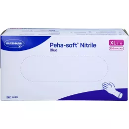 PEHA-SOFT nitriilinsininen Untert.Hands.unsteril pf XL, 150 kpl