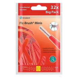 Miradent Interd.Pic-Brush Minis ISO2, 32 kpl