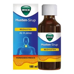 WICK Yskäsiirappi kuivaan yskään hunajalla, 180 ml