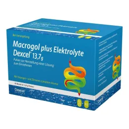 Makrogoli plus elektrolyytit Dexcel 13,7 g Ple, 30 kpl