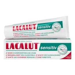 Lacalut herkkä hammastahna, 75 ml