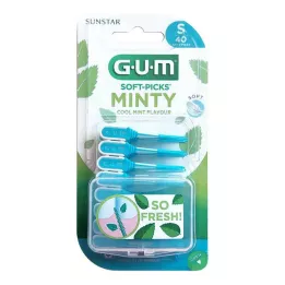 GUM SOFT-PICKS MINTY pieni, 40 kappaletta