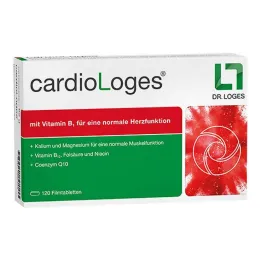 CARDIOLOGES Kalvopäällysteiset tabletit, 120 tablettia