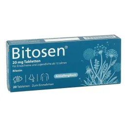 Bitosen 20 mg tabletit, 20 kpl