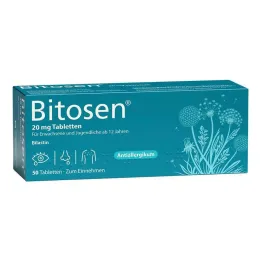 Bitosen 20 mg tabletit, 50 kpl