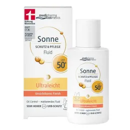Aurinkosuoja & hoitoneste ultrakevyt LSF 50 + , 50 ml