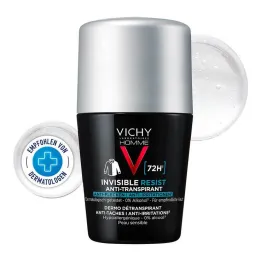 Vichy Homme Deo Roll-on 72h tahranestoaineet, 50 ml
