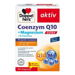 Doppelherz Coenzyme Q10 Extra + Magnesium kapselit, 90 kpl