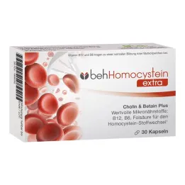 Beh Homocysteine extra kapselit, 30 kpl