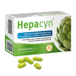 Hepacyn artisokka koliinikalvopäällysteiset tabletit, 60 kpl