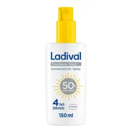 Ladival aurinkosuojasuihke kuivalle iholle LSF 50+, 150 ml