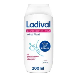 Ladival auringon rasittaman ihon akuutti neste, 200 ml