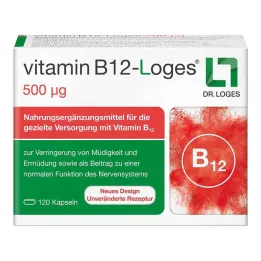 B12-vitamiini-Loges 500 µg kapselit, 120 kpl