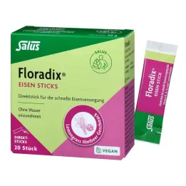 Floradix Iron Sticks Powder Salus, 20 kpl