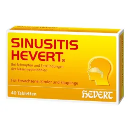 Sinuiitti Hevert tabletit, 40 kpl