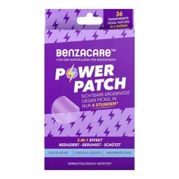 Benzacare Power Patch näppylöitä vastaan, 36 kpl