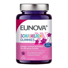 Eunova School Heroes Gummies, 60 kpl