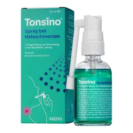 Tonsino suihke kurkkukipuun, 30 ml