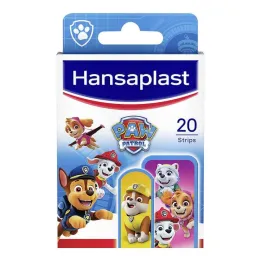 Hansaplast lasten kipsinauhat Paw Patrol, 20 kpl