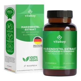 Maitoohdakekompleksi artisokka + voikukka kapselit, 90 kpl
