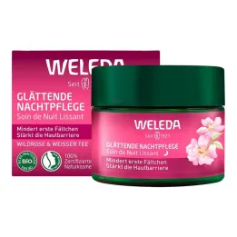 Weleda silottava yöhoito villiruusu &amp; valkoinen tee, 40 ml