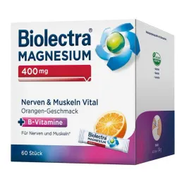 Biolectra Magnesium 400 mg Hermot & Muscles Vital, 60 kpl