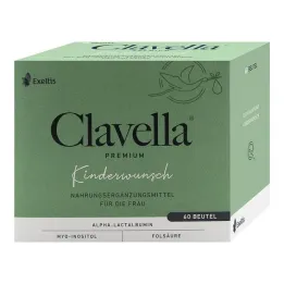 Clavella Premium -jauhepussi, 60x2,1 g