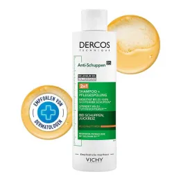 Vichy Dercos Anti-Dandruff 2in1 shampoo ja hoitoaine, 200 ml