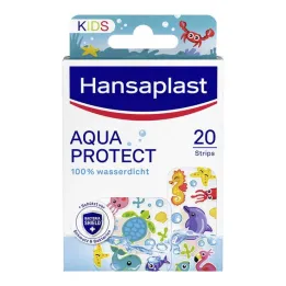 Hansaplast lasten kipsinauhat Aqua Protect, 20 kpl