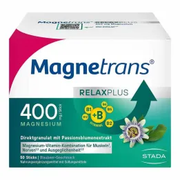 Magnetrans Relax + 400 mg granulaattitikut mustikka, 50 kpl