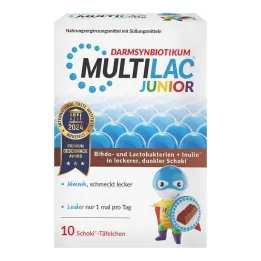 Multilac Synbiotic Junior tabletit, 10 kpl
