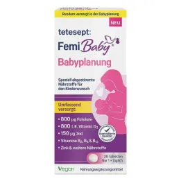 Tetesept Femi Vauvan suunnittelu kalvopäällysteiset tabletit, 28 kpl