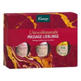 Kneipp-lahjapakkaus hemmottelua. Hierontasuosikit, 3x20 ml