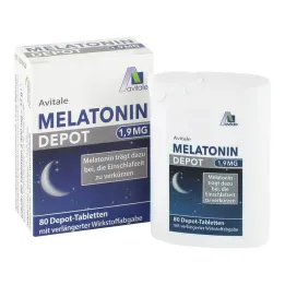 Melatoniini 1,9 mg depot-tabletit, 80 kpl
