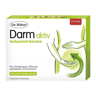 Dr. Böhm suoliston aktiivinen jauhe, 6X6,3 g
