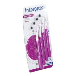 Interprox plus maxi kartiomainen violetti hammasväliharja, 4 kpl