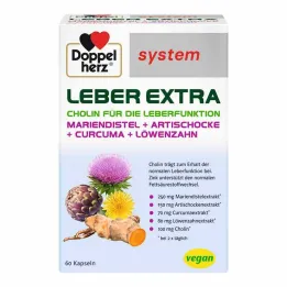 Doppelherz Liver Extra -järjestelmän kapselit, 60 kpl