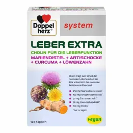Doppelherz Liver Extra -järjestelmän kapselit, 120 kpl