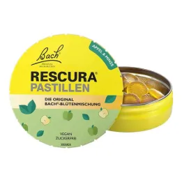 Bachin kukka Alkuperäinen Rescura Pastilles Apple-Mint, 50 g