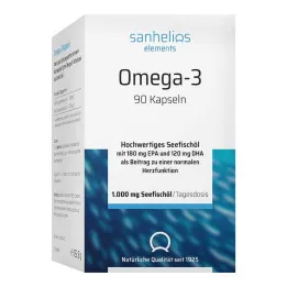 Sanhelios Omega-3 kapselit 1000, 90 kpl