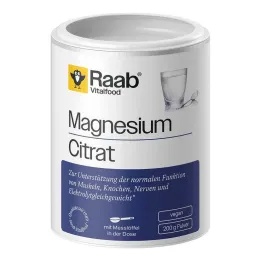 Raab Vitalfood magnesiumsitraattijauhe, 200 g