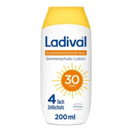 Ladival herkkä + normaalin ihon kosteusemulsio LSF 30, 200 ml