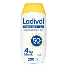 Ladival allerginen ihon aurinkosuojageeli LSF 50 + , 200 ml