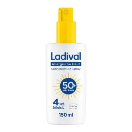 Ladival allerginen ihon aurinkosuojasuihke SPF50+, 150 ml