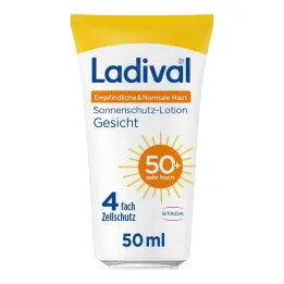 Ladival herkälle iholle kasvovoide LSF 50 + , 50 ml
