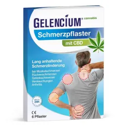 Gelencium-kipulaastarit CBD (6 kpl)